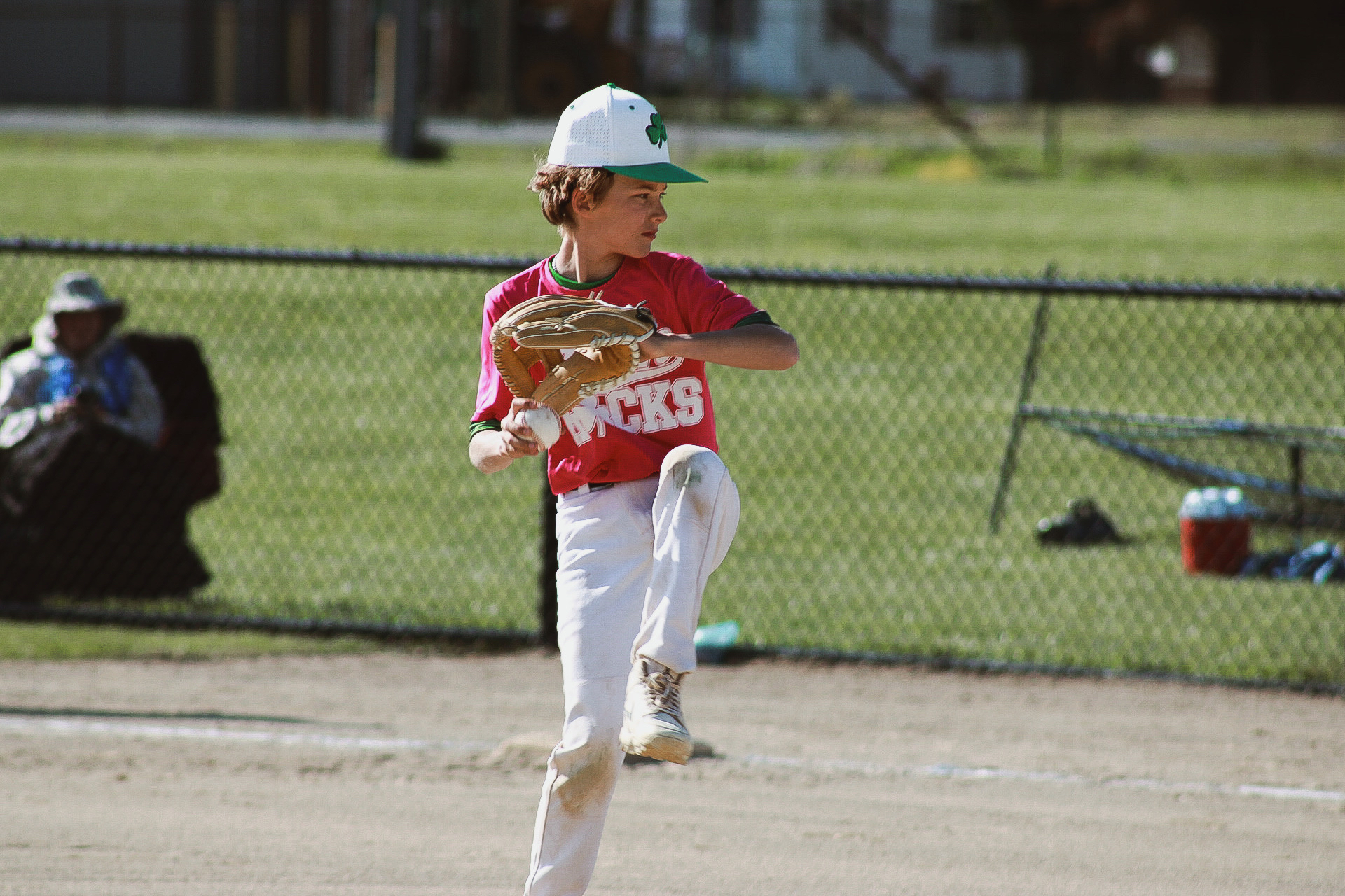 Shamrocks pitcher competing