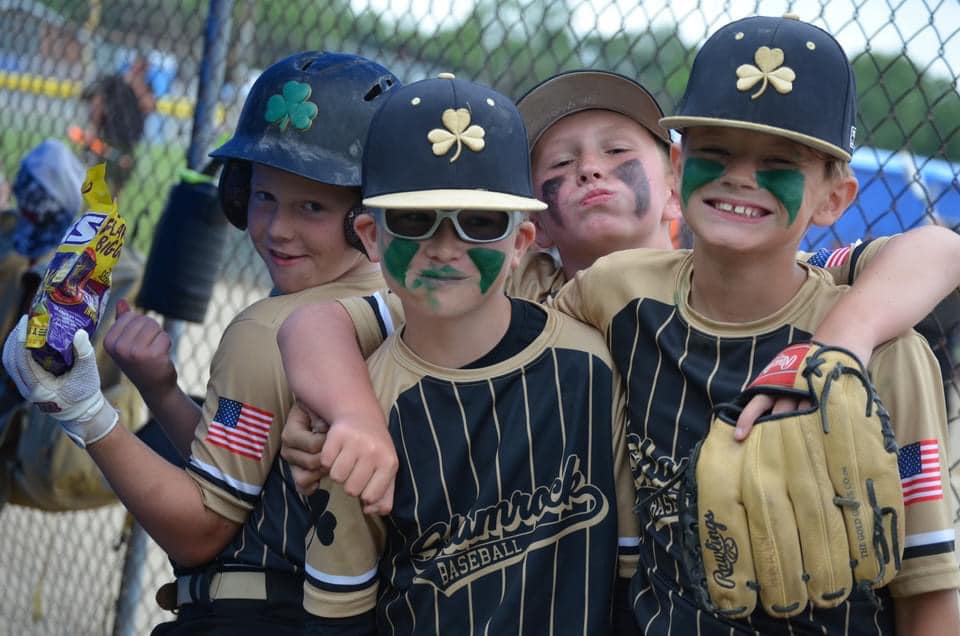 Michigan Shamrocks team celebrating together