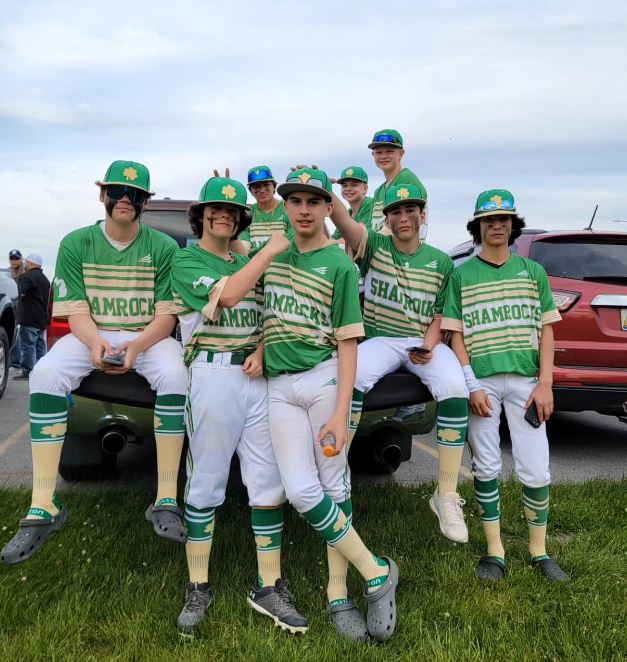 Shamrocks teammates enjoying time together