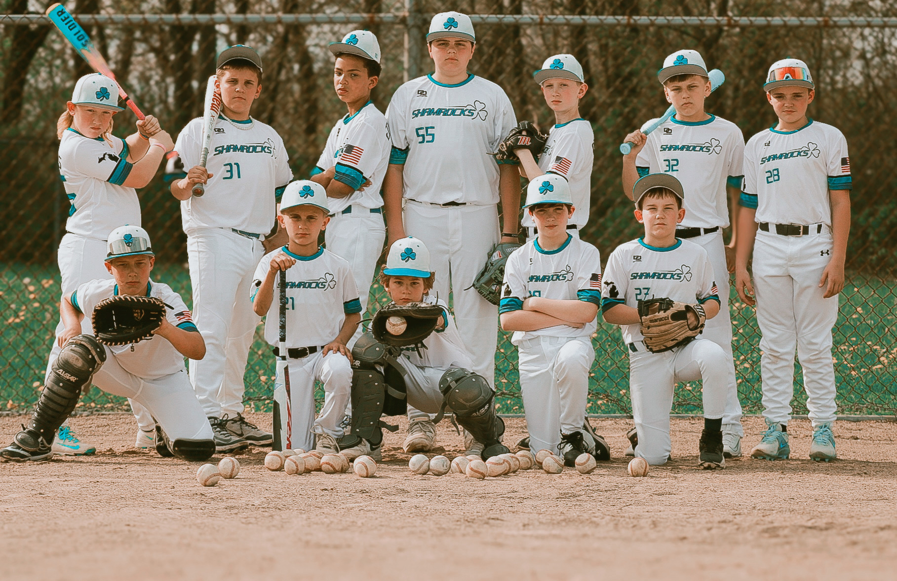 Michigan Shamrocks teammates